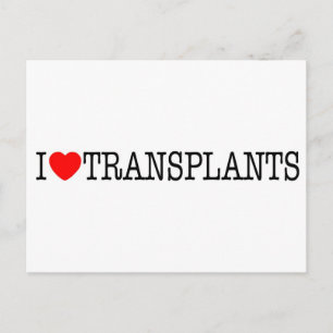 I Herztransplantationen Postkarte