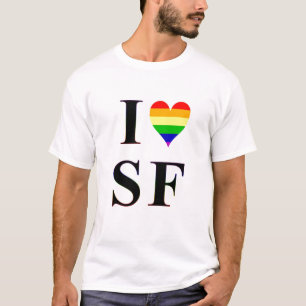 I Homosexuell-Herz San Francisco T-Shirt
