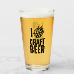 I Hop Craft Biere Glas