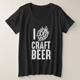 I Hop Craft Biere Große Größe T-Shirt