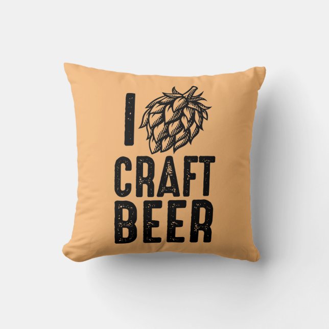I Hop Craft Biere Kissen (Vorderseite)