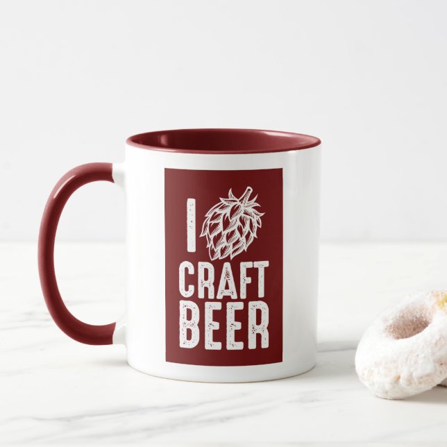 I Hop Craft Biere Tasse (Mit Donut)