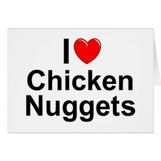 I Huhn-Nuggets der Liebe-(Herz)