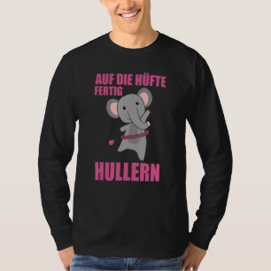 I Huller Smart Hoop Niedliche ElefantentanzElefant T-Shirt