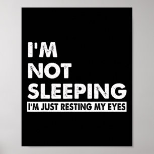 I&# ich schlafe nicht I&# ich ruhte nur meine Au Poster