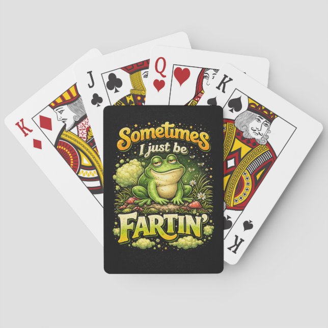 I Just Be Fartin’ Spielkarten (Rückseite)