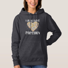 i just like popcorn hoodie