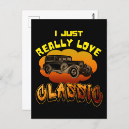 i just really love classic postkarte