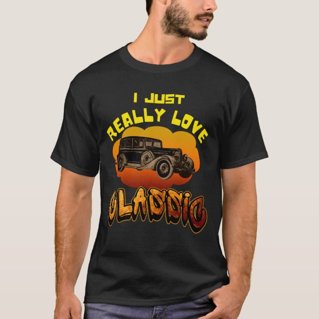 i just really love classic T-Shirt (Vorderseite)