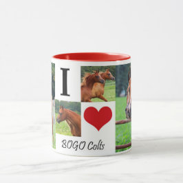 I Kaffee-Tasse 1 der Liebe-BOGO Colts Tasse