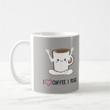 ❤ I Kaffee und Yoga