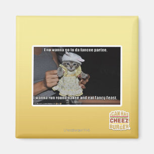 I kein wollen, um zu DA fancee partee zu gehen Magnet