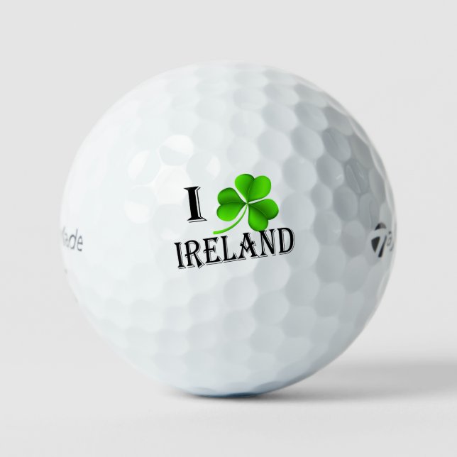 I Kleeblatt Ireland bk tmtp5 gbcnt Golfball (Vorderseite)