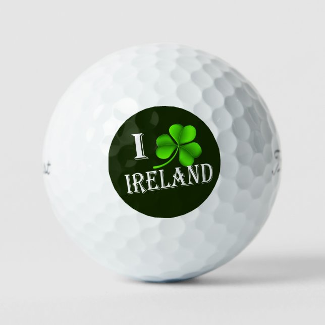 I Kleeblatt Ireland wt tpv1 gbcnt Golfball (Vorderseite)