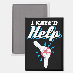 I Kneed Help Knee Replacement Operation Joint New  Magnet