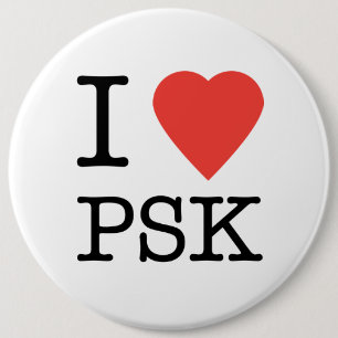 I Knopf der Liebe-PSK Button