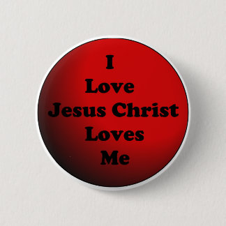 I Knopf Liebe-Jesuss Christus Button