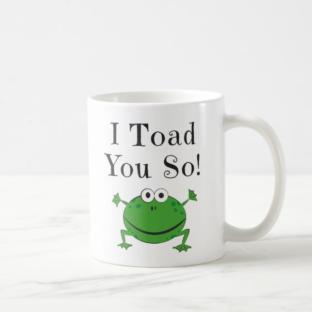I Kröte Sie so! - Lustige Frosch-Tassen Kaffeetasse (Rechts)