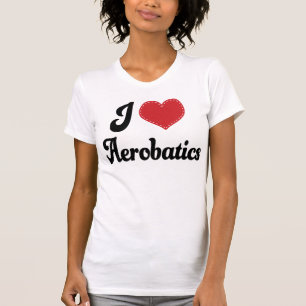 I Kunstfliegen der Liebe-(Herz) T-Shirt