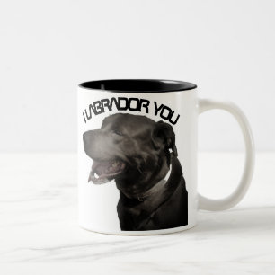 I Labrador Zweifarbige Tasse