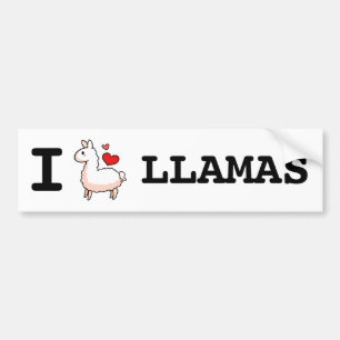 I Lama-Lamas Autoaufkleber