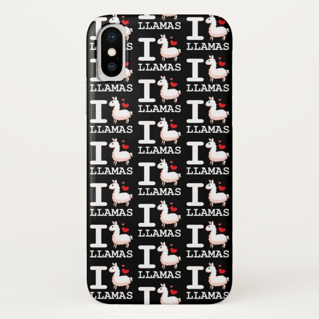 I Lama-Lamas Case-Mate iPhone Hülle (Rückseite)