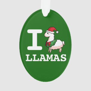 I Lama-Lamas Ornament