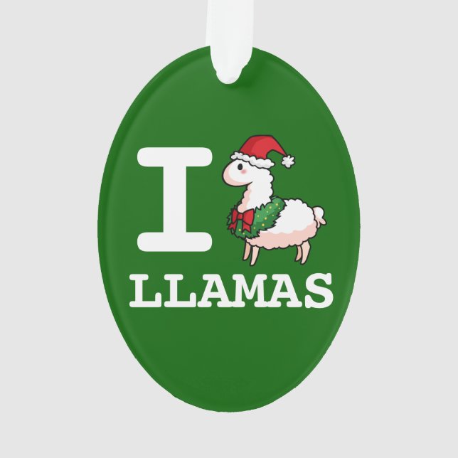 I Lama-Lamas Ornament (Rückseite)