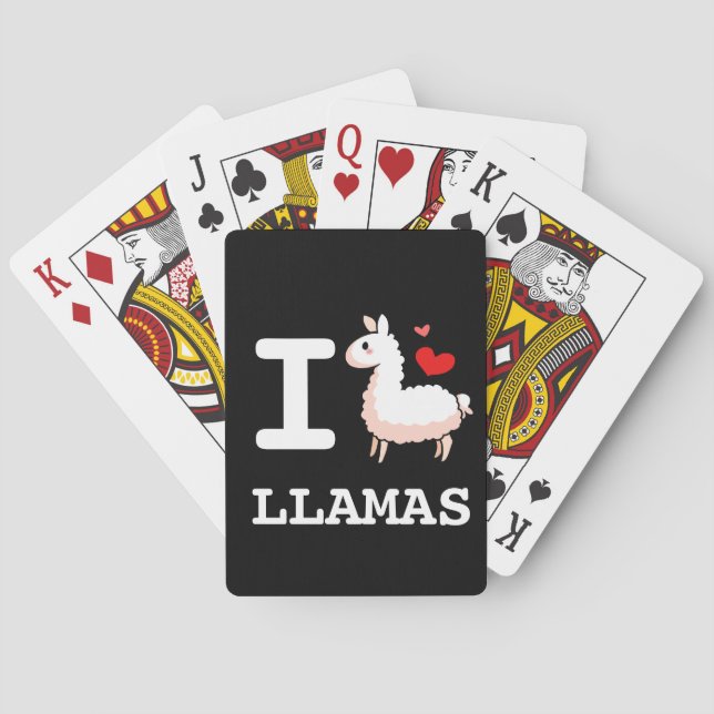 I Lama-Lamas Spielkarten (Rückseite)
