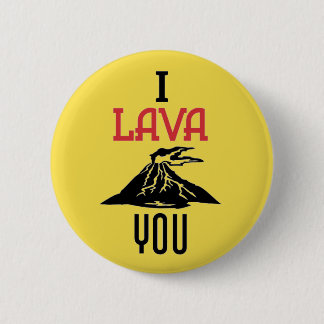 I Lava, die Sie knöpfen Button