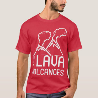 I Lava Vulkan Funny Volcano T-Shirt