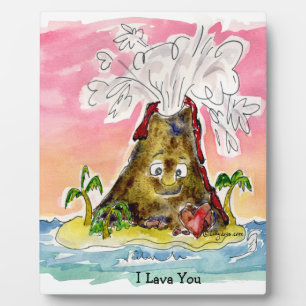 I Lava You Fotoplatte