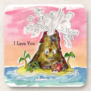 I Lava You Untersetzer