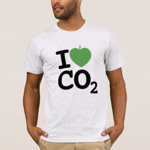 I Leaf CO2 - Kohlendioxid-Liebe Gartenbauer Männer T-Shirt