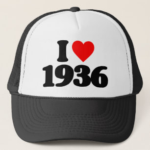 I LIEBE 1936 TRUCKERKAPPE