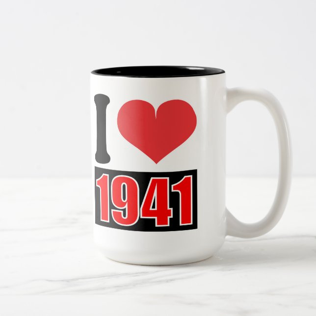 I Liebe 1941 - Tasse (Rechts)