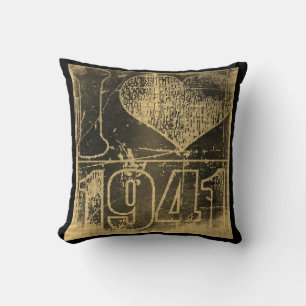 I Liebe 1941 - Vintages Kissen