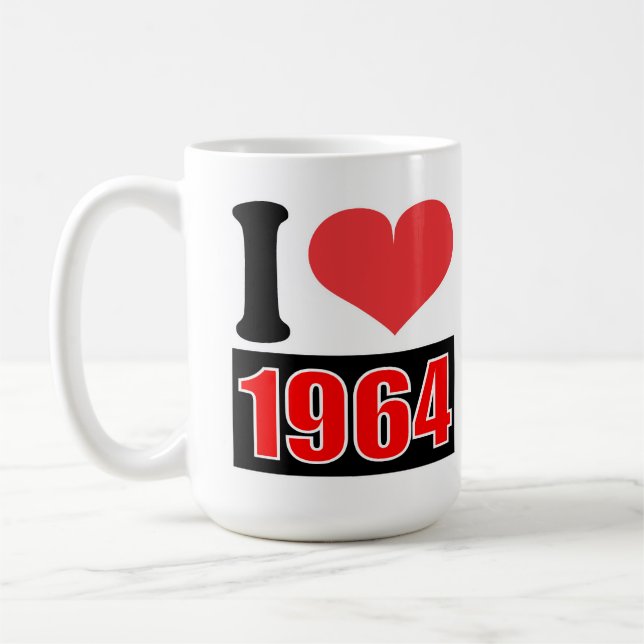 I Liebe 1964 - Tasse (Links)