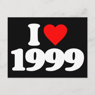 I LIEBE 1999 POSTKARTE
