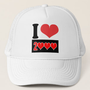 I Liebe 2000 - Hat Truckerkappe