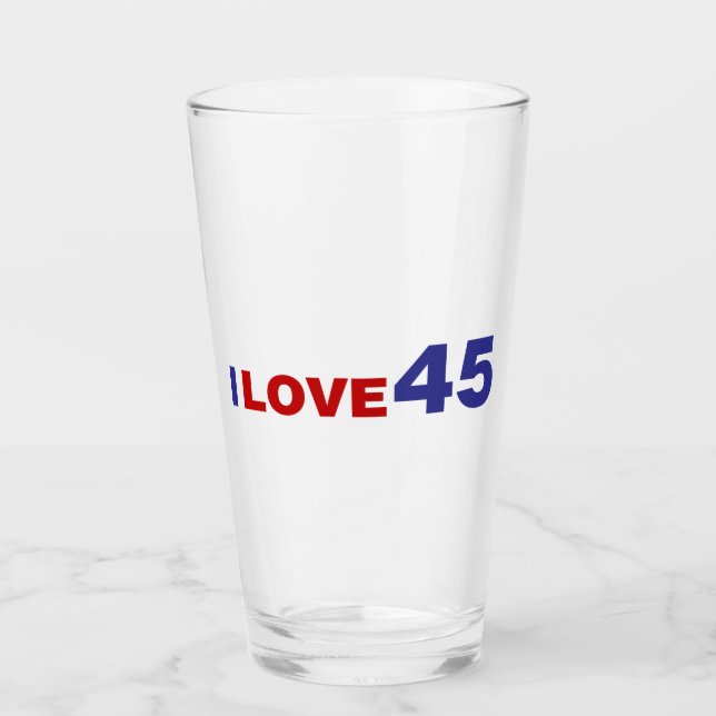 I Liebe 45 Glas (Vorderseite)