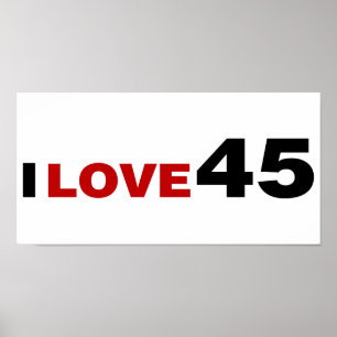 I Liebe 45 Poster