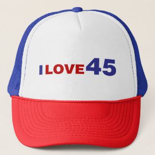 I Liebe 45 Truckerkappe