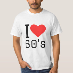 I LIEBE 60ER T-Shirt