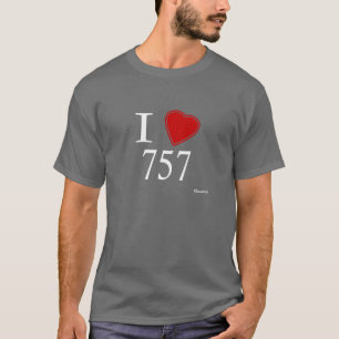 I Liebe 757 Virginia Beach T-Shirt