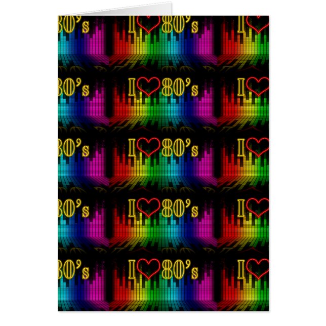 i LIEBE 80ER (Vorne)