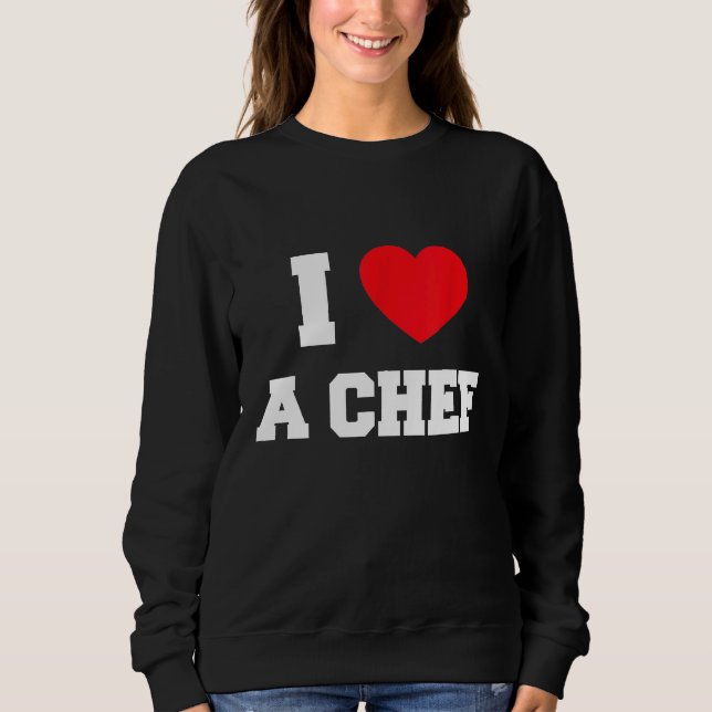 I LIEBE A KOCH SWEATSHIRT (Vorderseite)