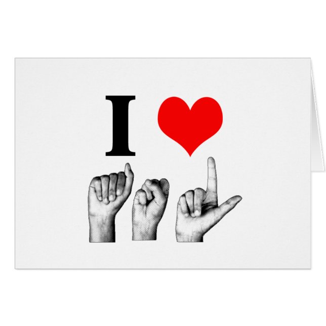 I Liebe A-S-L (Vorderseite (Horizontal))