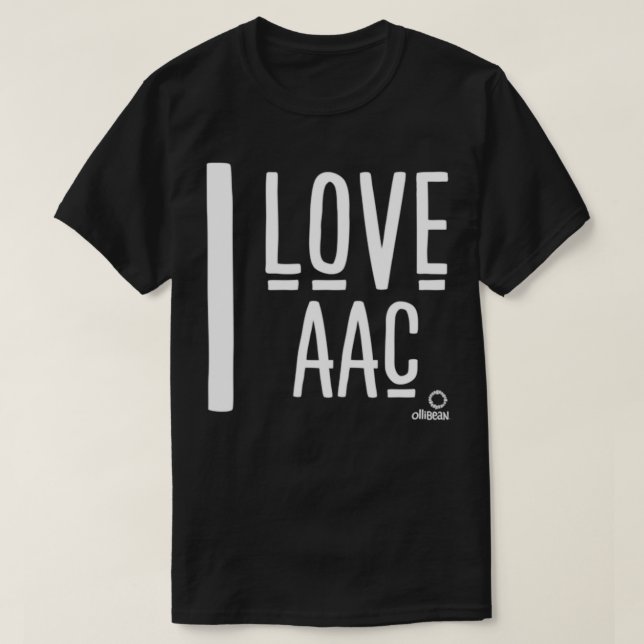 I Liebe AAC T-Shirt (Design vorne)