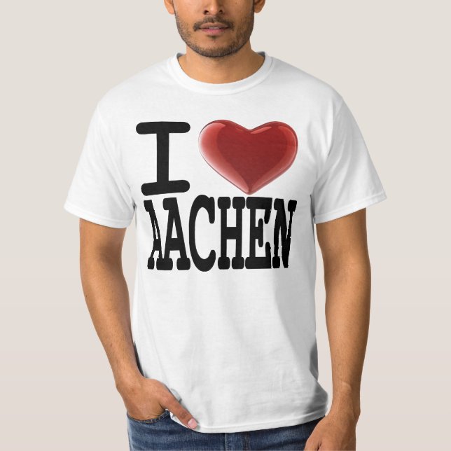 I Liebe AACHEN T-Shirt (Vorderseite)